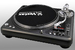Vestax slipmat PMC BLACK (example of use)