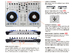 Vestax VCI-100MkII set PAD-One