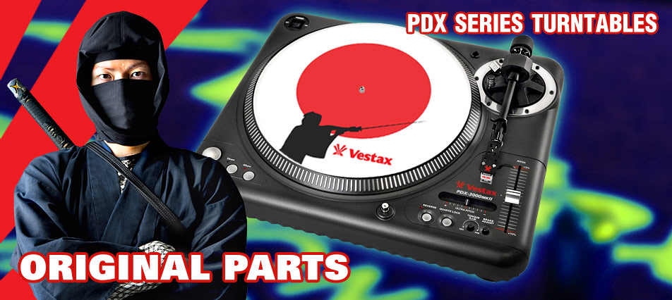 Vestax Original Spare Parts for Turntables