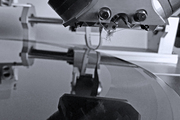 Vestax VRX-2000 (detail of cutting head)